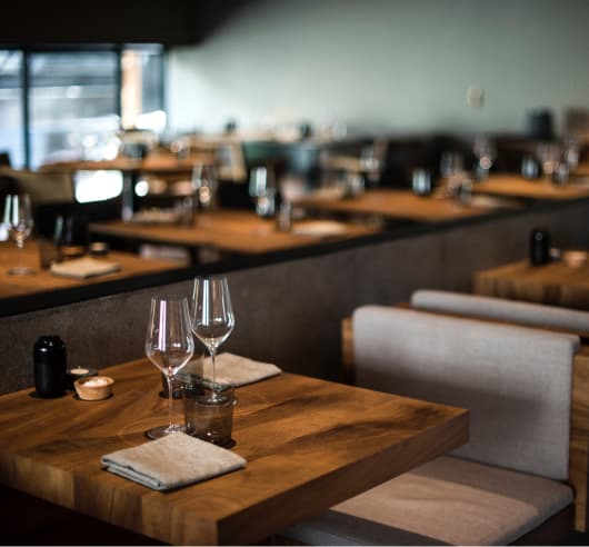 restaurant in modern style